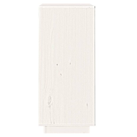 Dressoir 38x35x80 cm massief grenenhout wit 8720286923269 5