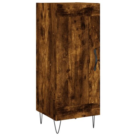 Dressoir 34,5x34x90 cm bewerkt hout gerookt eiken 8720845871567 2