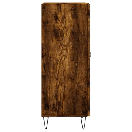 Dressoir 34,5x34x90 cm bewerkt hout gerookt eiken 8720845871567 7