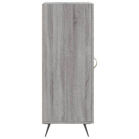 Dressoir 34,5x34x90 cm bewerkt hout grijs sonoma eikenkleurig 8720845869410 7