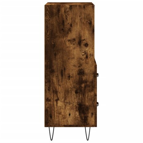 Dressoir 34,5x34x90 cm bewerkt hout gerookt eiken 8720845868369 7