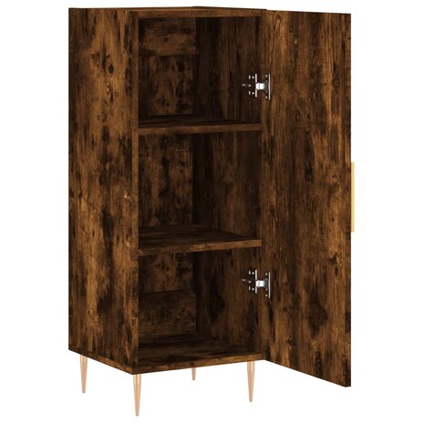 Dressoir 34,5x34x90 cm bewerkt hout gerookt eiken 8720845867003 5