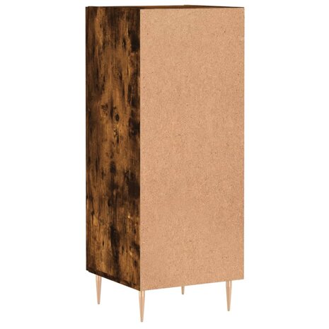 Dressoir 34,5x34x90 cm bewerkt hout gerookt eiken 8720845867003 8