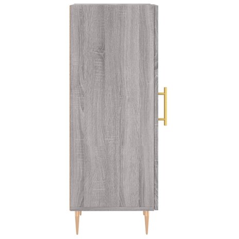 Dressoir 34,5x34x90 cm bewerkt hout grijs sonoma eikenkleurig 8720845867010 7