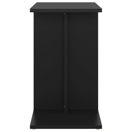 Bijzettafel 50x30x50 cm bewerkt hout zwart 8720286586433 6