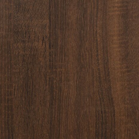 Bijzettafel 40x42x50 cm bewerkt hout bruin eikenkleur 8720845718107 8