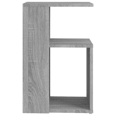 Bijzettafel 36x30x56 cm bewerkt hout grijs sonoma eikenkleurig 8720286932520 3