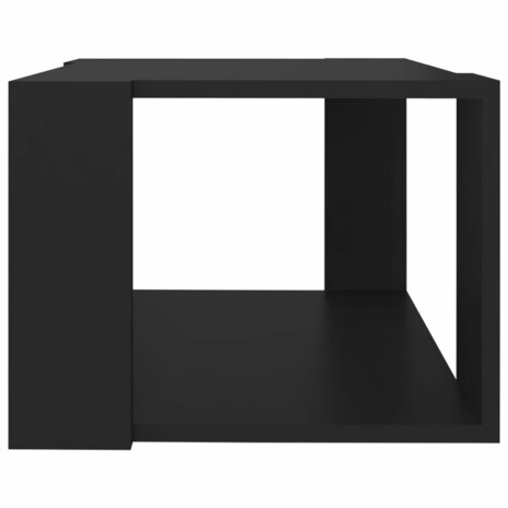 Salontafel 40x40x30 cm bewerkt hout zwart 8720286542330 4
