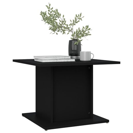 Salontafel 55,5x55,5x40 cm spaanplaat zwart 8720286836408 3