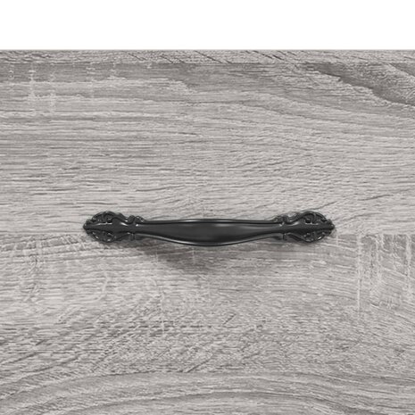 Salontafel 50x50x40 cm bewerkt hout grijs sonoma eiken 8720845428532 9
