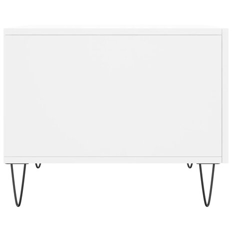 Salontafel 50x50x40 cm bewerkt hout wit 8720845428419 7