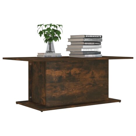 Salontafel 102x55,5x40 cm spaanplaat gerookt eikenkleurig 8720286837764 3