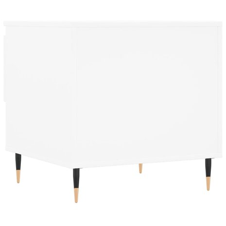 Salontafel 50x46x50 cm bewerkt hout wit 8721012112032 8