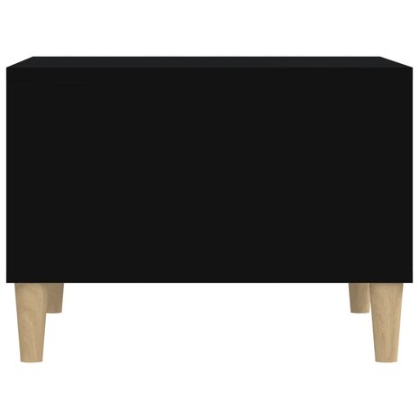Salontafel 60x50x36,5 cm bewerkt hout zwart 8720845669744 6