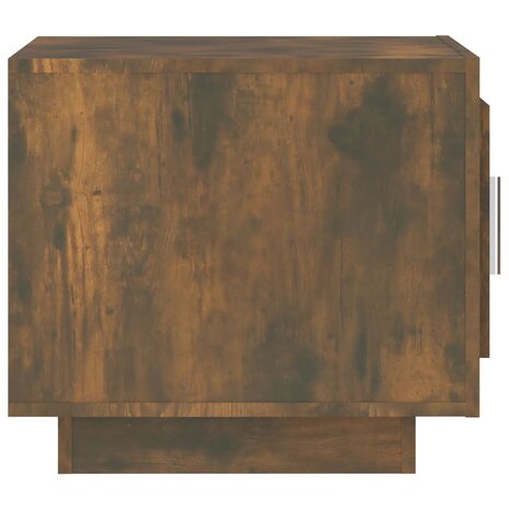 Salontafel 51x50x45 cm bewerkt hout gerookt eikenkleurig 8720286968529 4