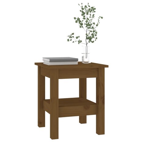 Salontafel 35x35x40 cm massief grenenhout honingbruin 8720287188650 5