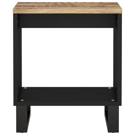 Salontafel 40x31x46 cm massief mangohout en bewerkt hout 8720845578596 4