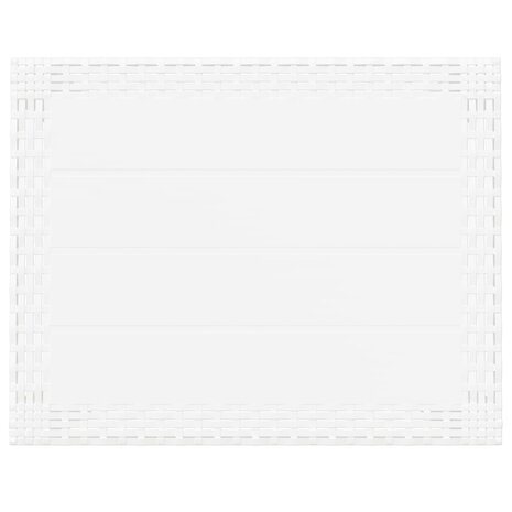 Tuintafel 59x47x40 cm PP wit 8720845897956 5
