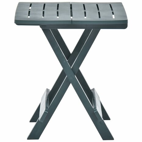 Tuintafel inklapbaar 45x43x50 cm kunststof groen 8719883859927 3