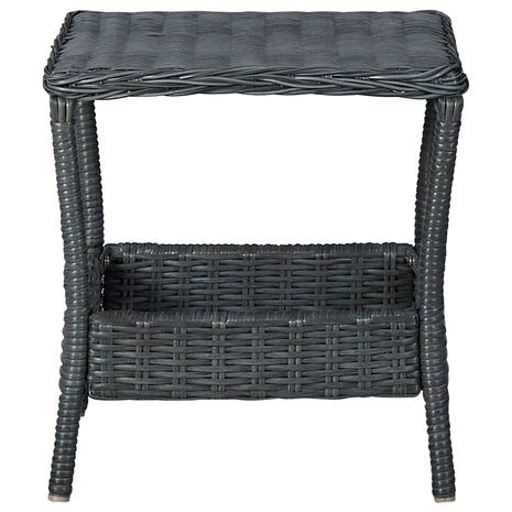 Tuintafel 45x45x46,5 cm poly rattan donkergrijs 8720286156148 2