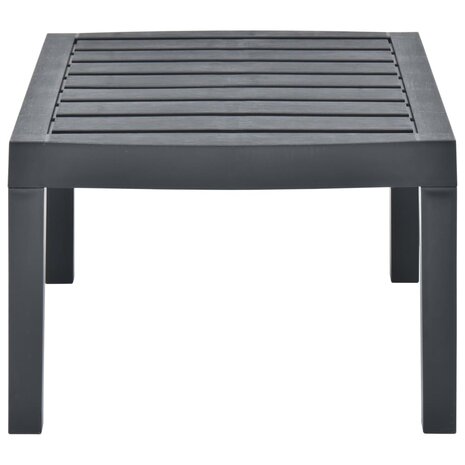 Tuintafel 78x55x38 cm kunststof antracietkleurig 8719883859989 3