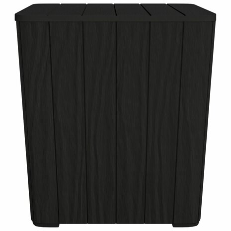 Tuintafel met afneembaar deksel polypropeen zwart 8720845789473 2