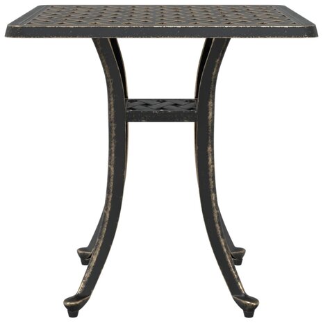 Tuintafel 53x53x53 cm gietaluminium bronskleurig 8721012475564 5