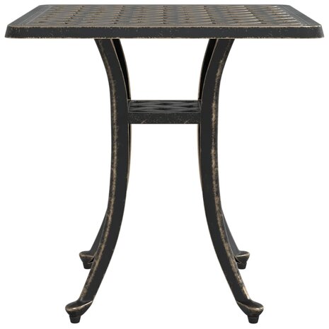 Tuintafel 53x53x53 cm gietaluminium bronskleurig 8721012475564 6