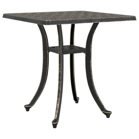 Tuintafel 53x53x53 cm gietaluminium bronskleurig 8721012475564 7