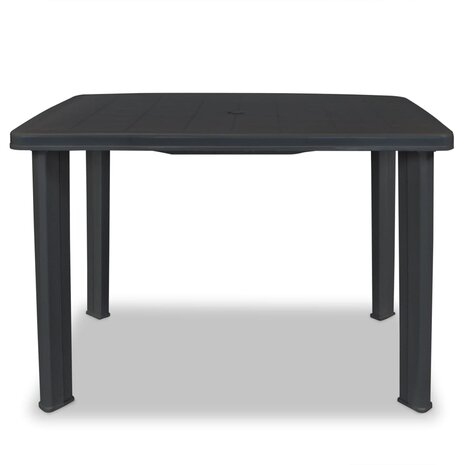 Tuintafel 101x68x72 cm kunststof antraciet 8718475570646 2