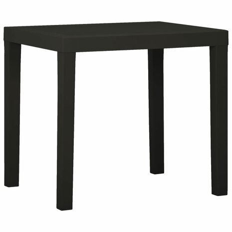 Tuintafel 79x65x72 cm kunststof antracietkleurig 8720286314685 1
