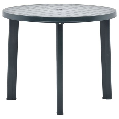 Tuintafel 89 cm kunststof groen 8719883859897 1
