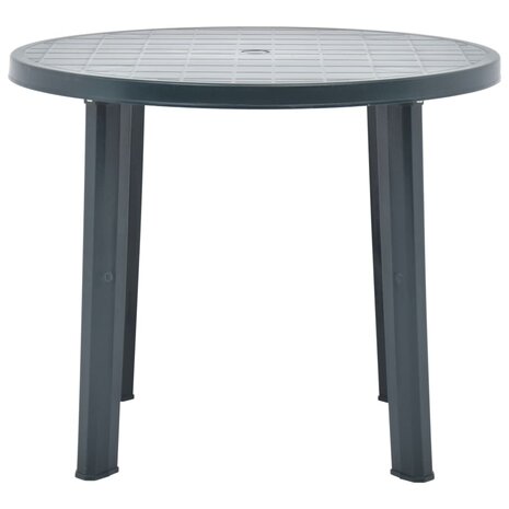 Tuintafel 89 cm kunststof groen 8719883859897 2