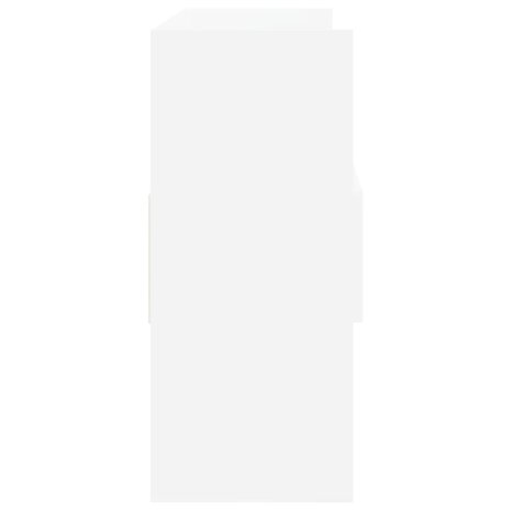 Dressoir 105x30x70 cm bewerkt hout wit 8720286607176 7