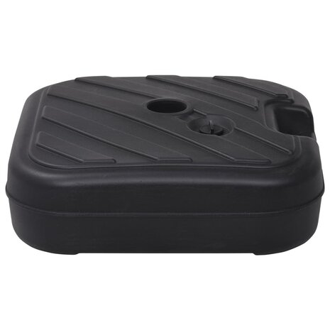 Parasolvoet gevuld met zand/water 24 L zwart 8719883741819 2