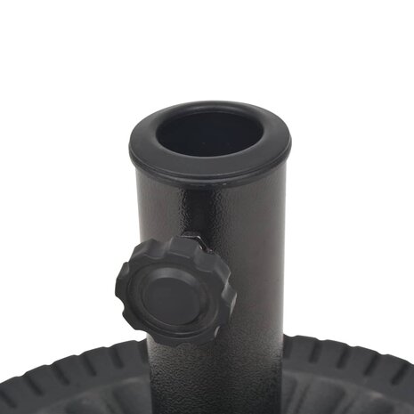 Parasolvoet rond 14 kg hars zwart 8718475575634 6