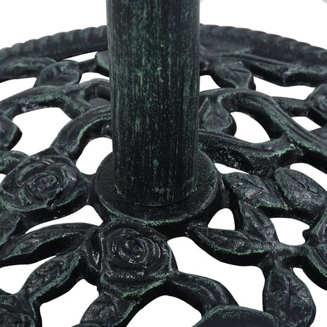 Parasolvoet 9 kg 40 cm gietijzer groen 8719883751320 4