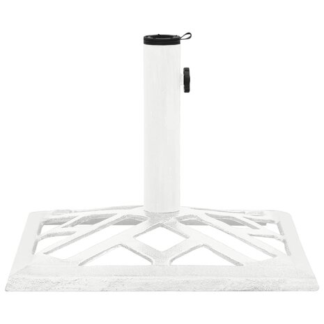 Parasolvoet 44x44x31 cm gietijzer wit 8720286722749 2