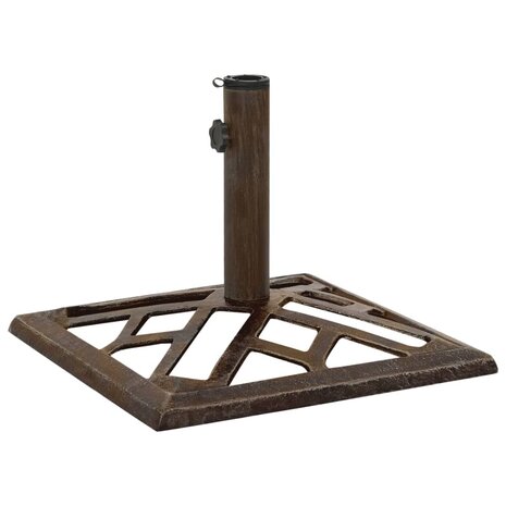 Parasolvoet 44x44x31 cm gietijzer bronskleurig 8720286722756 1