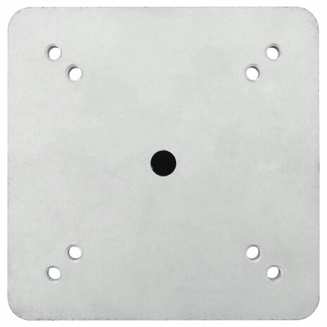 Parasolvoet voor in de grond 16x16x39,5 cm staal zilverkleurig 8721012989436 4