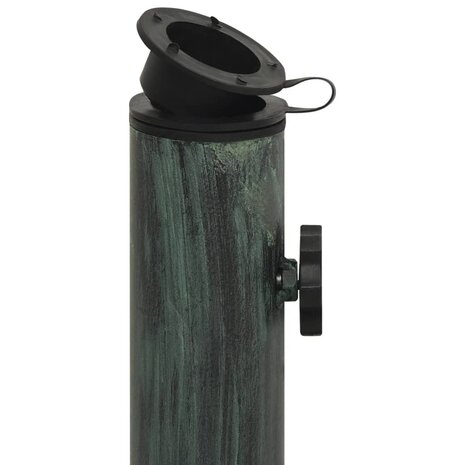 Parasolvoet 44x44x31 cm gietijzer groen 8720286722695 4