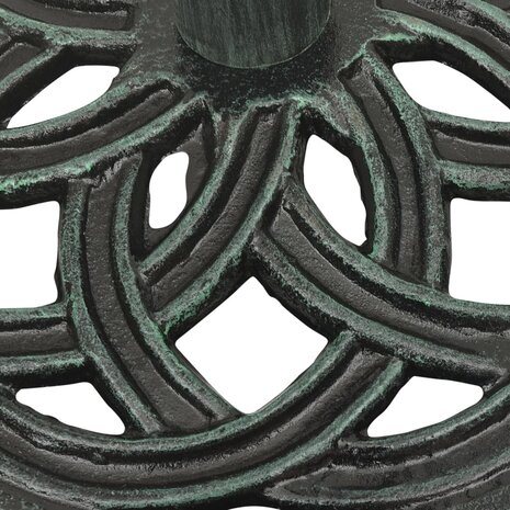 Parasolvoet 44x44x31 cm gietijzer groen 8720286722695 5