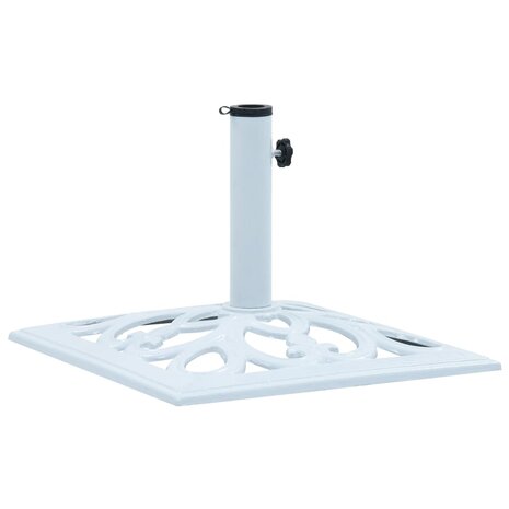 Parasolvoet 12 kg 49 cm gietijzer wit 8719883751368 1