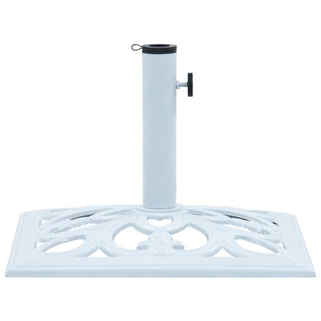Parasolvoet 12 kg 49 cm gietijzer wit 8719883751368 2