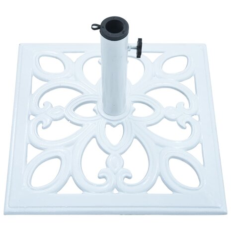Parasolvoet 12 kg 49 cm gietijzer wit 8719883751368 4