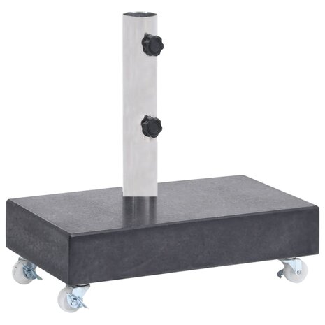 Parasolvoet 45x25x8 cm graniet zwart 8720286153550 4