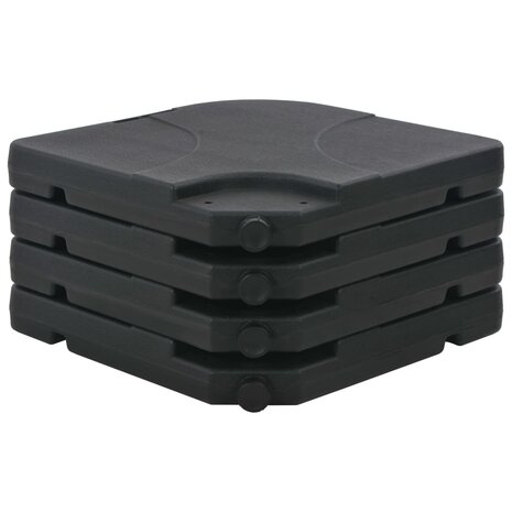 Parasolvoet draagbaar gevuld met zand / water 60 L 8718475915843 5