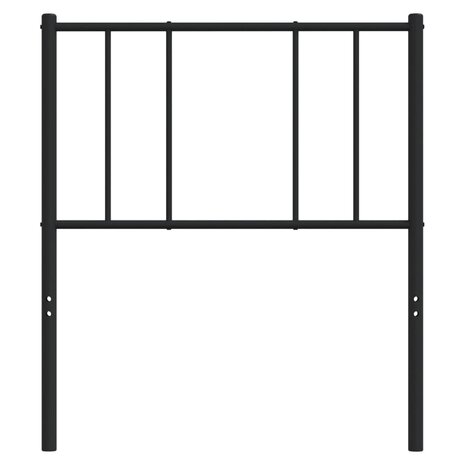 Hoofdbord metaal zwart 75 cm 8720845788797 4