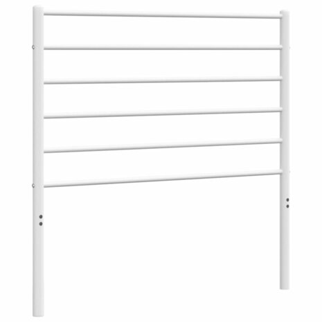 Hoofdbord metaal wit 75 cm 8720845788308 2