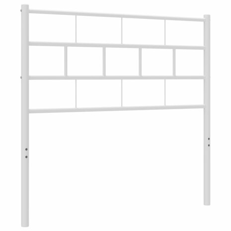 Hoofdbord 80 cm metaal wit 8721012189362 2